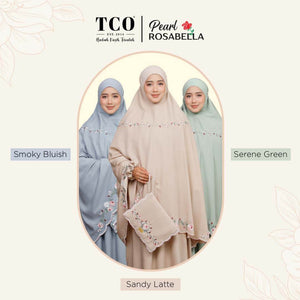 Telekung Pearl Rosabella