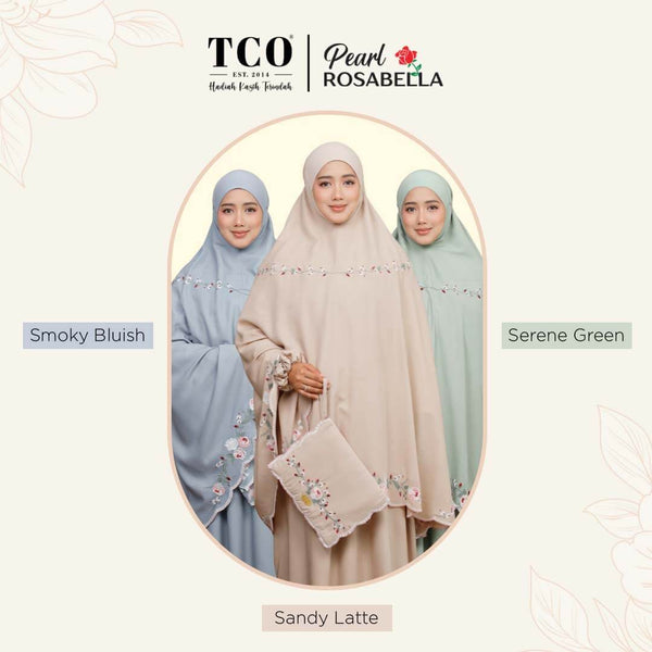 Telekung Pearl Rosabella