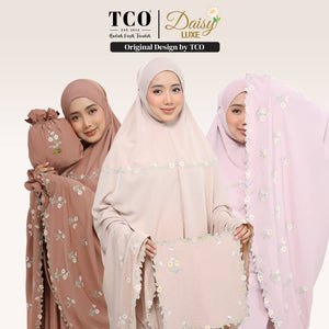 Telekung Daisy Luxe
