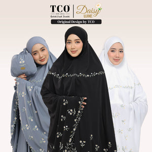 Telekung Daisy Luxe
