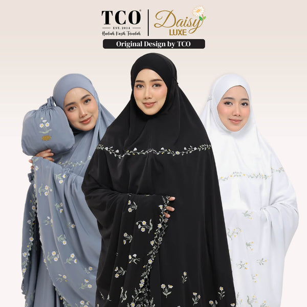 Telekung Daisy Luxe