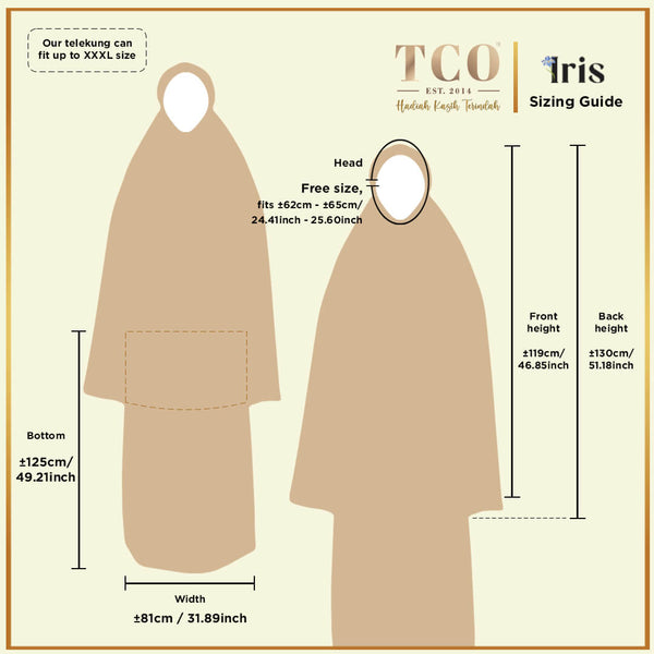 Telekung Iris