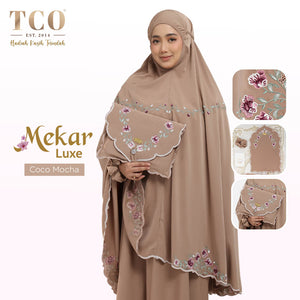 Telekung Mekar Luxe