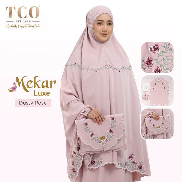 Telekung Mekar Luxe