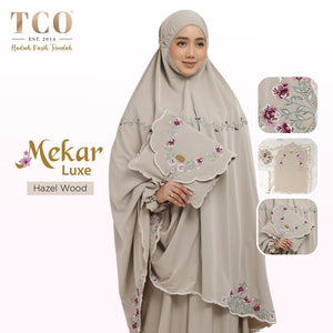 Telekung Mekar Luxe