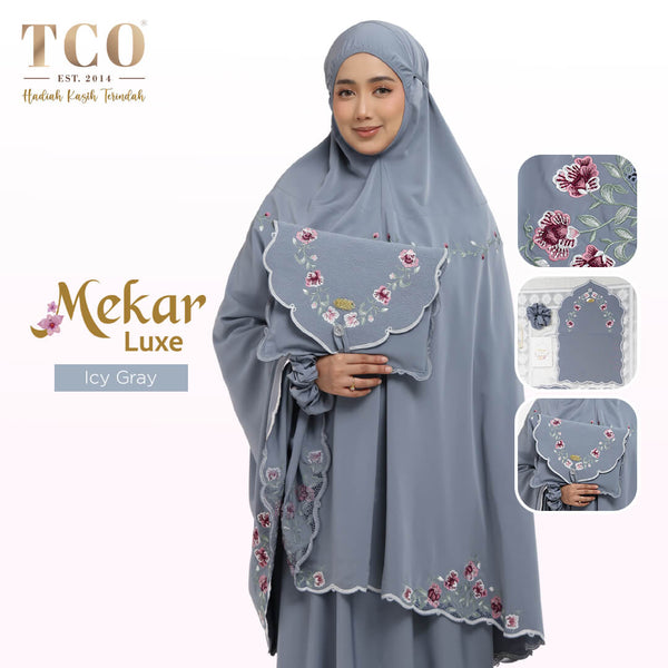 Telekung Mekar Luxe