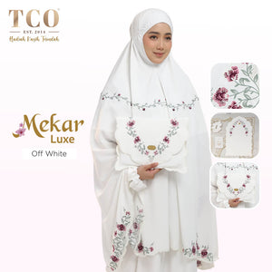 Telekung Mekar Luxe