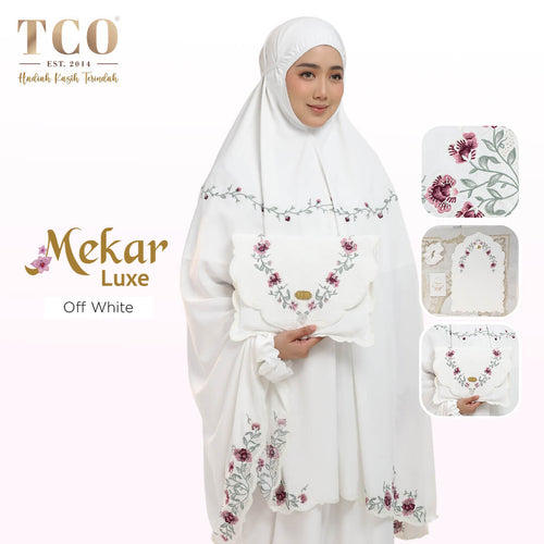 Telekung Mekar Luxe