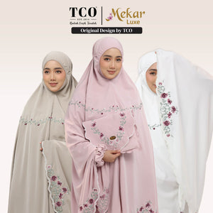 Telekung Mekar Luxe