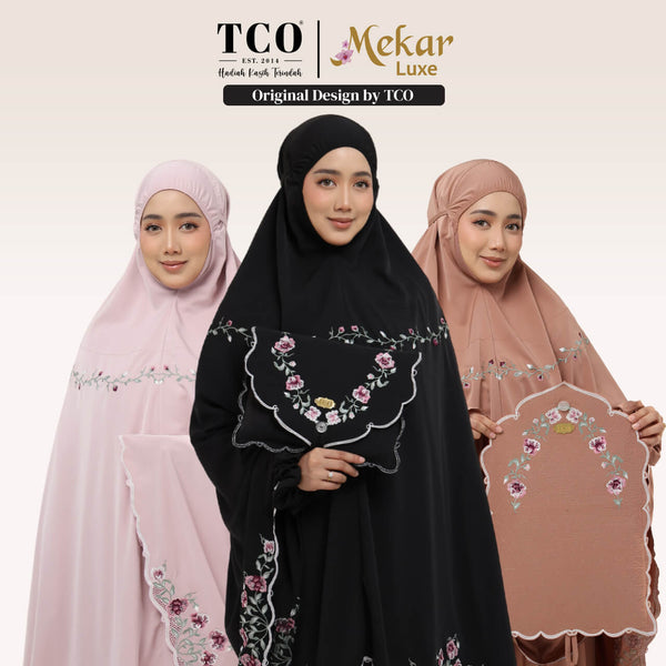 Telekung Mekar Luxe