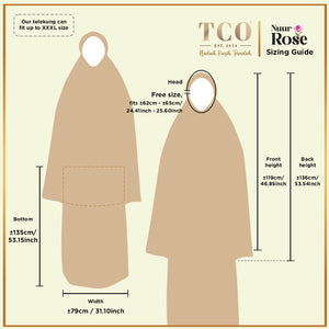 Telekung Nuur Rose
