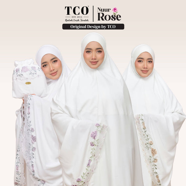 Telekung Nuur Rose