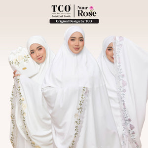 Telekung Nuur Rose