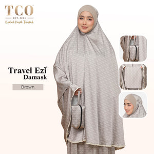 Telekung Travel Ezi Damask