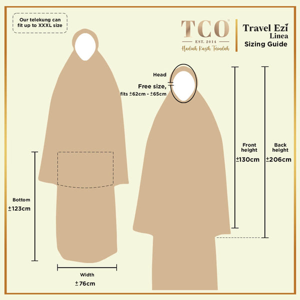 Telekung Travel Ezi Linea